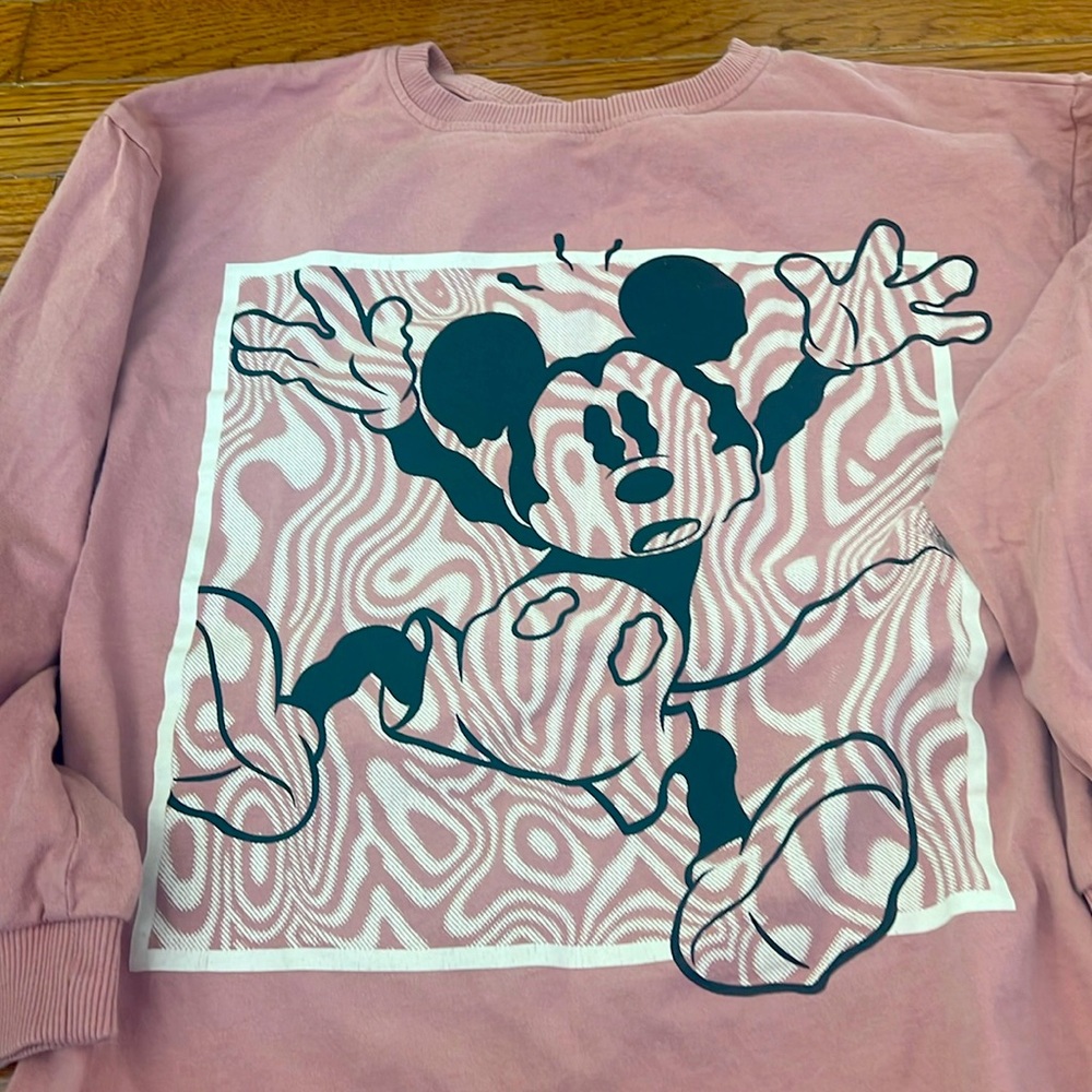 - Girls, Zara sweatshirt, size 10 mauve